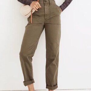 Madewell - The Perfect Vintage Straight Workwear Pant Size 27 Petite